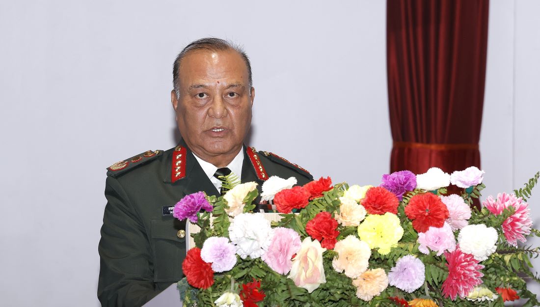 दक्ष र गुणस्तरीय मात्र नभई कर्तव्यनिष्ठ जनशक्ति उत्पादन गर्न प्रधान सेनापतिको आग्रह